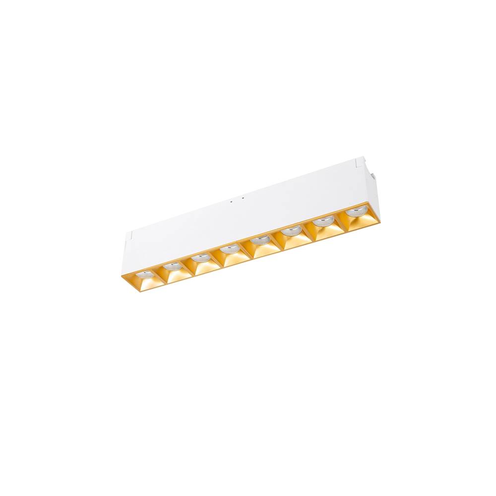 WAC Lighting Multi Stealth Downlight Trimless 8 Cell Flood Beam 4000K 90CRI in Gold