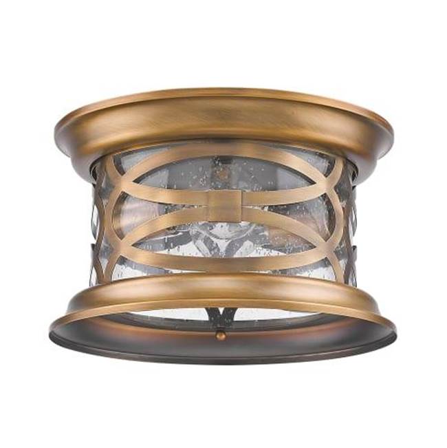 Acclaim Lighting Lincoln 2-Light Antique Brass Ceiling Light