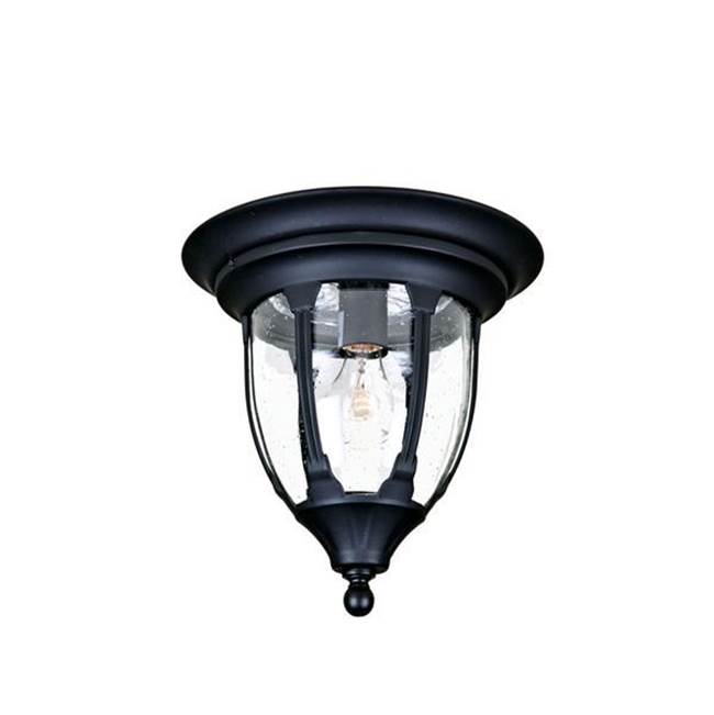 Acclaim Lighting Suffolk 1-Light Matte Black Ceiling Light