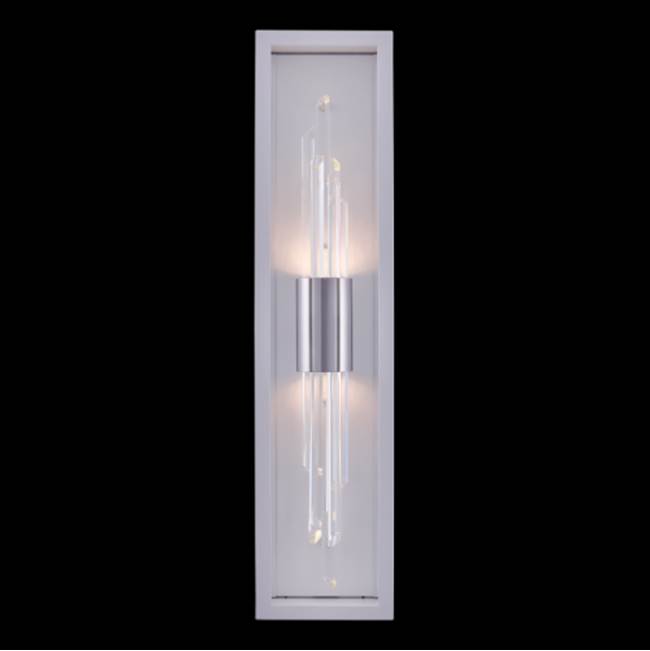 Allegri By Kalco Lighting Lucca Chrome LED Outdoor Wall Sconce