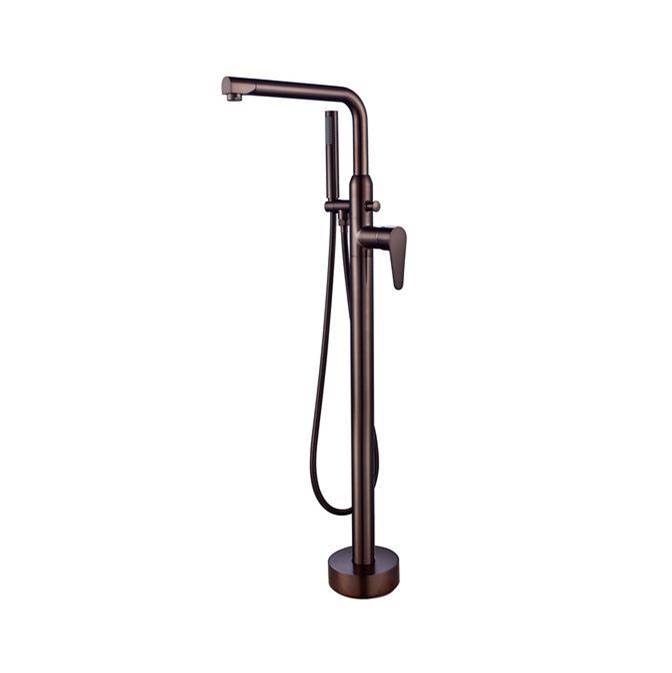 Barclay Jansen Freestanding Faucet (Brass),W/Handshower, ORB