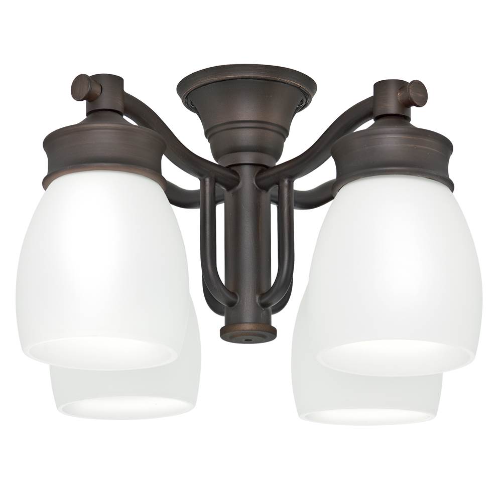 Casablanca Fan Company Outdoor Four-Light Brushed Cocoa Fixture