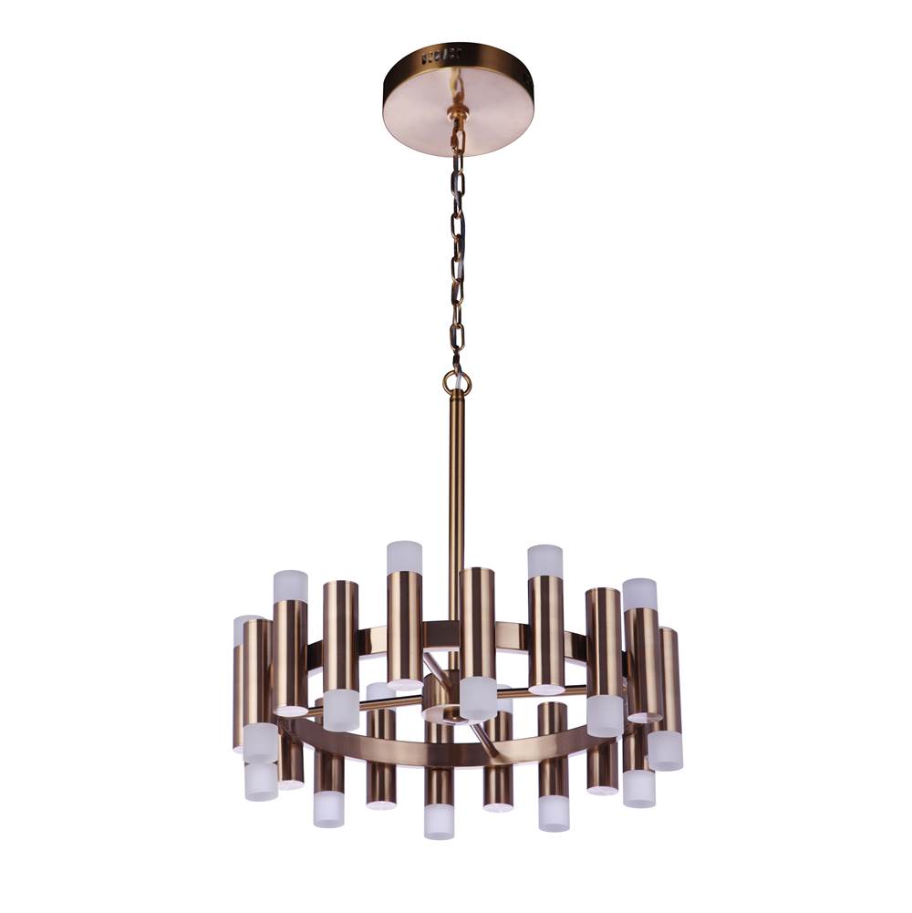 Craftmade Simple Lux 20 Light LED Chandelier, SB