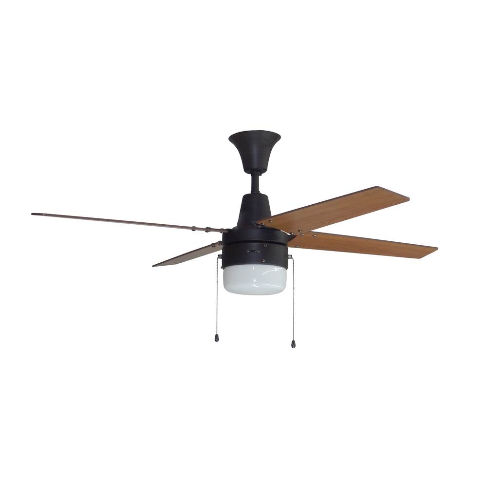 Craftmade 48'' Ceiling Fan w/Blades & LED Light Kit