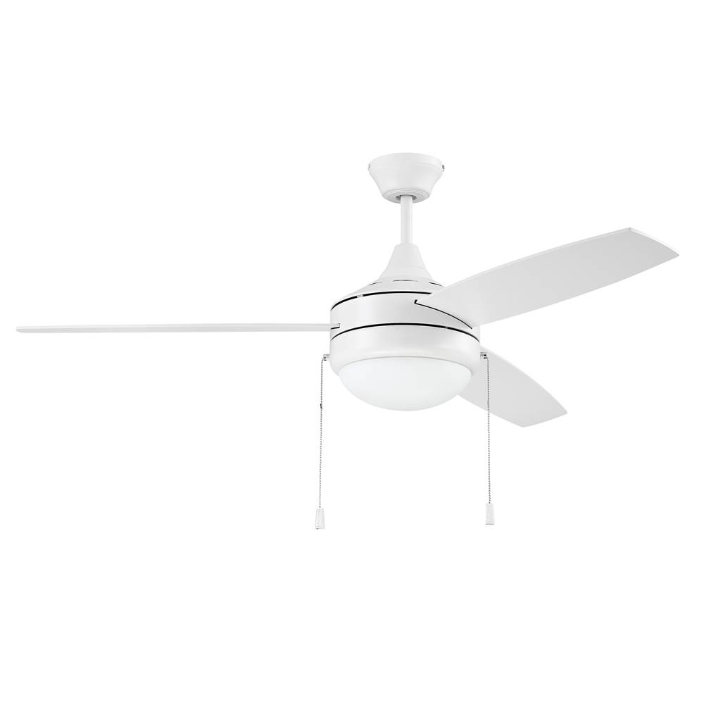 Craftmade 52'' Energy Star Ceiling Fan with 3 Blades and Light Kit