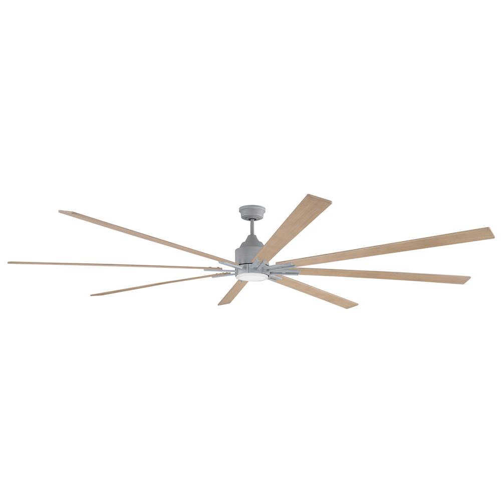 Craftmade 100'' Ceiling Fan w/Blades and LED Light Kit
