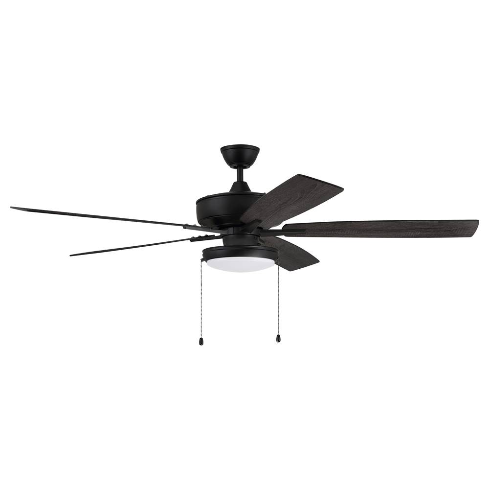 Craftmade 60'' Super Pro Fan with Slim Pan Light Kit and Blades