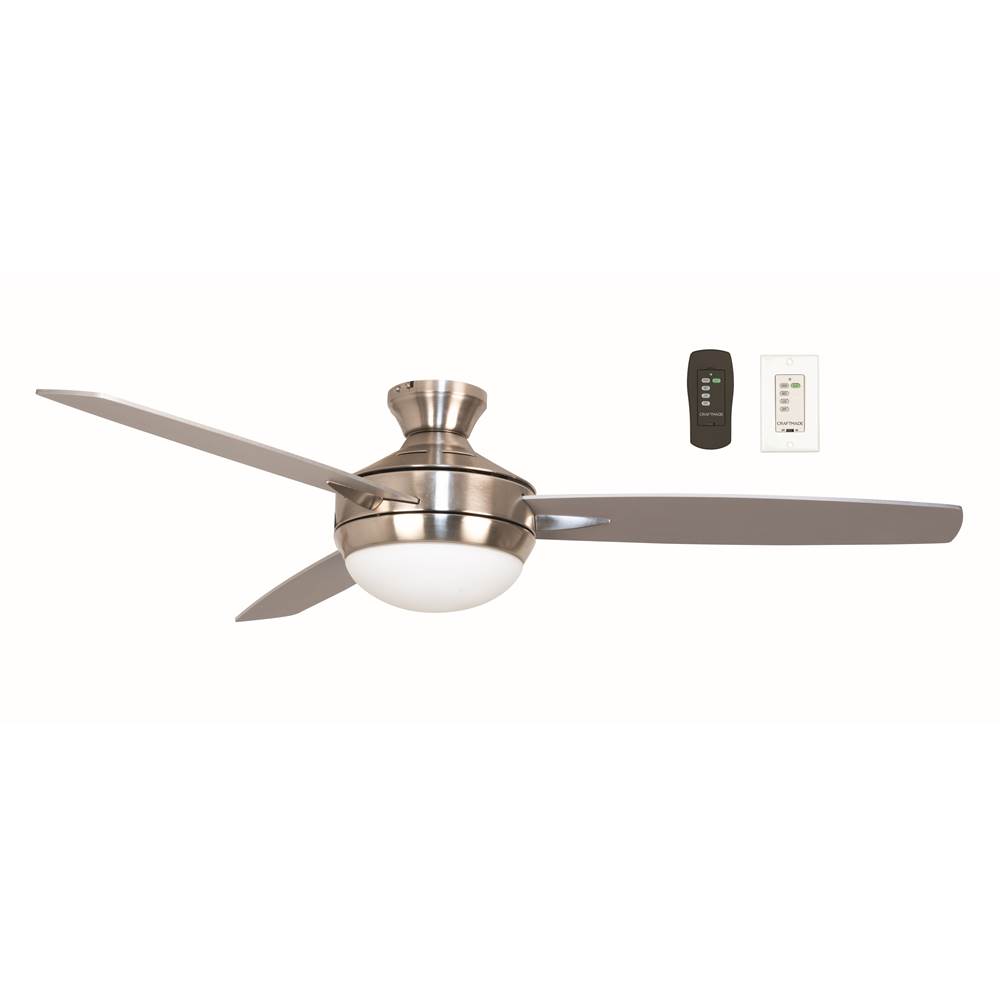 Craftmade 52'' Ceiling Fan w/Blades & LED Light Kit, w/UCI-2000