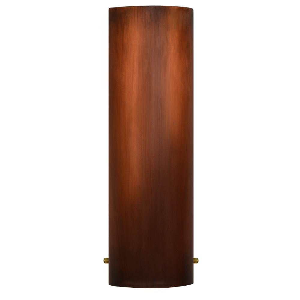 The Coppersmith 16'' Copper Wall Sconce in Antique Copper
