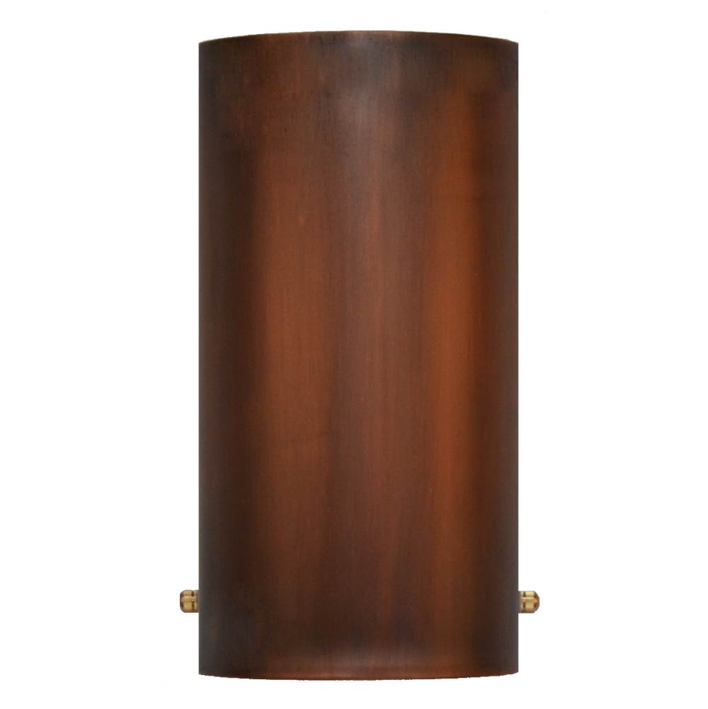 The Coppersmith 9'' Copper Wall Sconce in Graphite