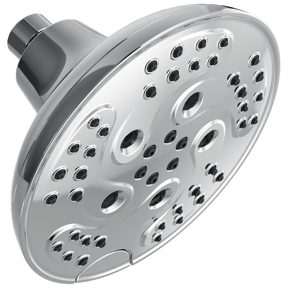 Delta Faucet Universal Showering Components H2OKinetic®5-Setting Transitional Raincan Shower Head