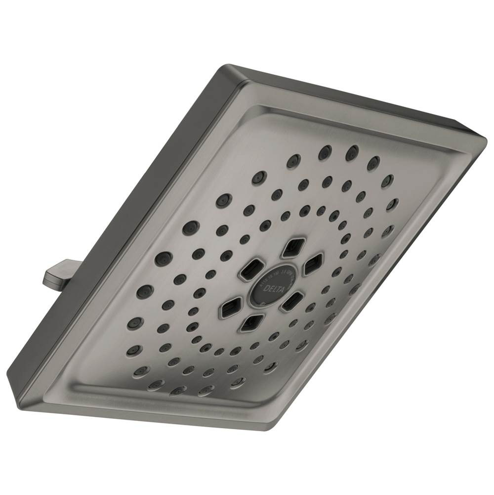 Delta Faucet Universal Showering Components H2Okinetic® 3-Setting Raincan Shower Head