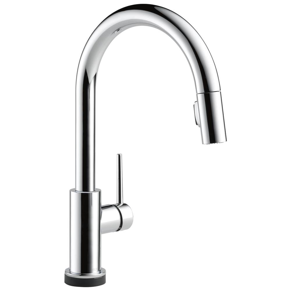 Delta Faucet Trinsic® VoiceIQ™ Single-Handle Pull-Down Kitchen Faucet with Touch<sub>2</sub>O® Technology
