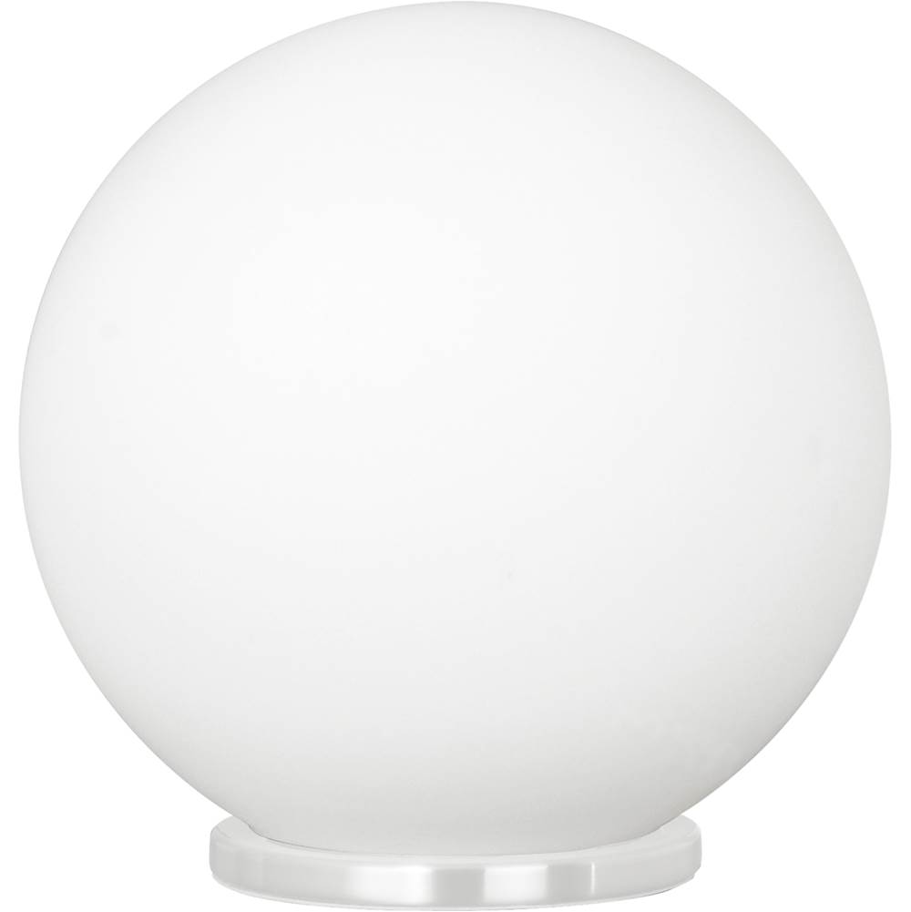 Eglo Rondo 1x60W Table Lamp w/ White Finish and Opal Glass