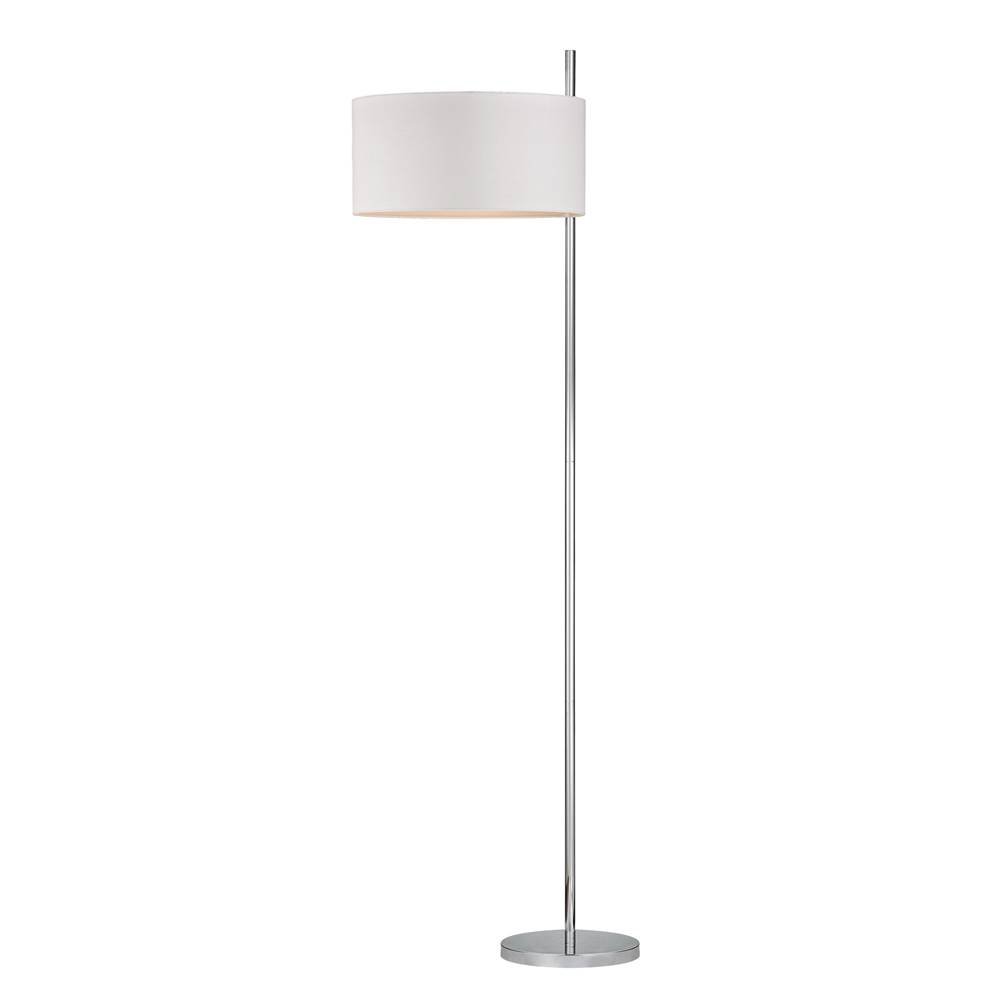 Elk Home Attwood 64'' High 1-Light Floor Lamp - Polished Nickel