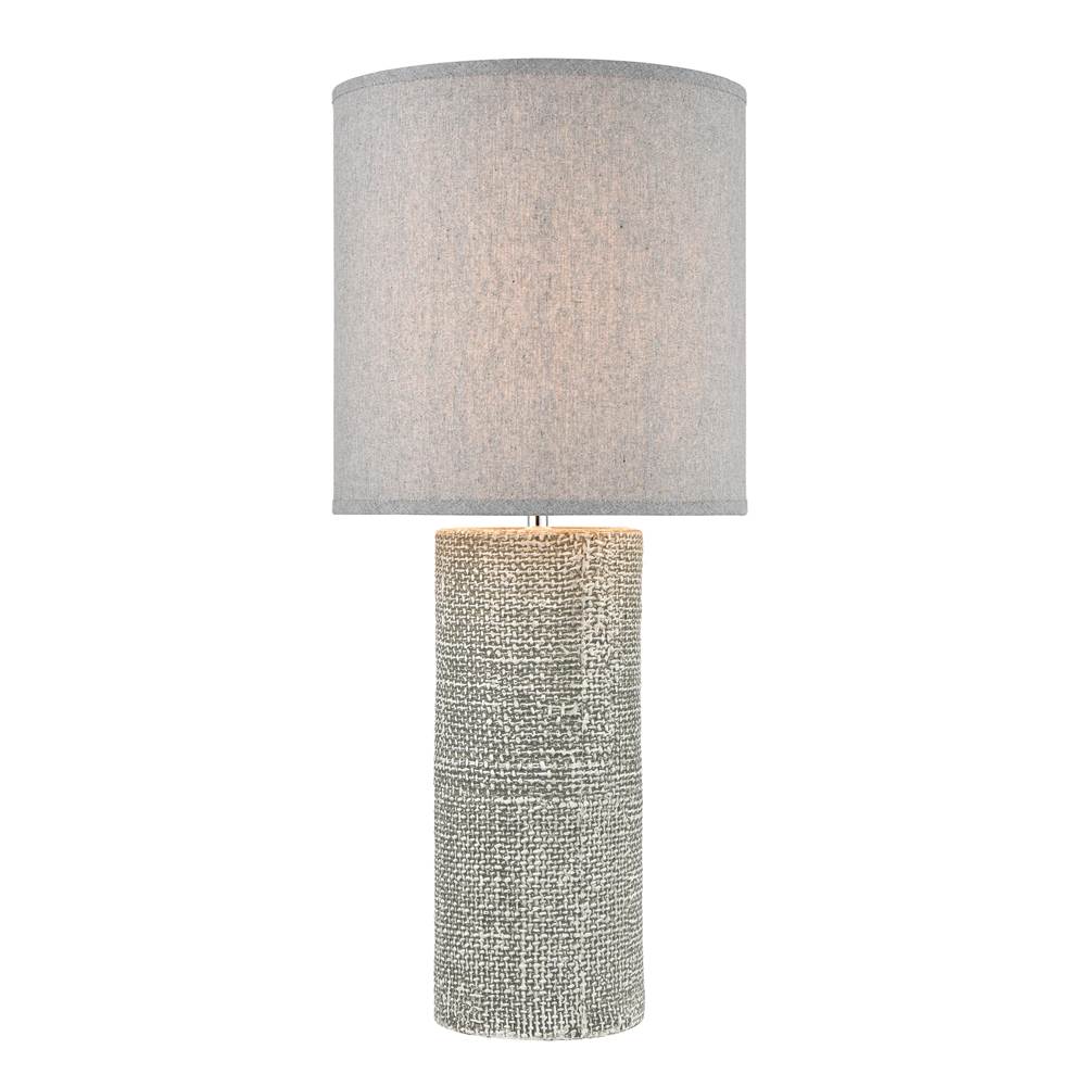 Elk Home Burra 26'' High 1-Light Table Lamp - Light Gray