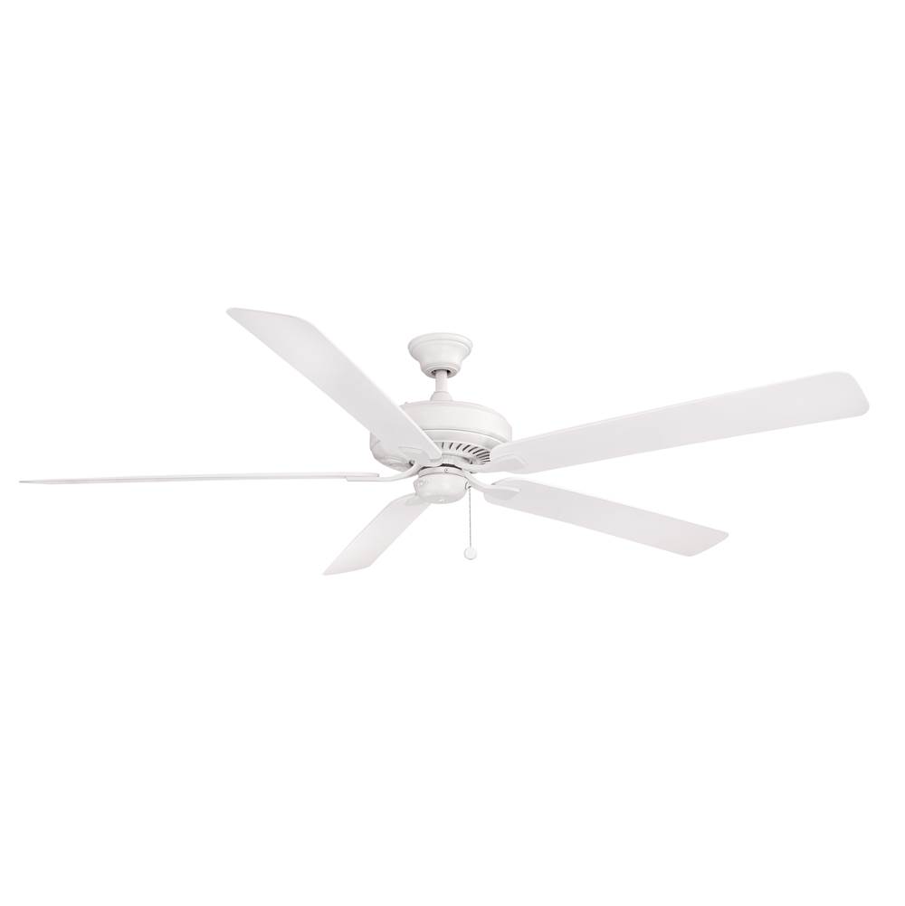 Fanimation Edgewood 72 inch Indoor/Outdoor Ceiling Fan with Matte White Blades - Matte White