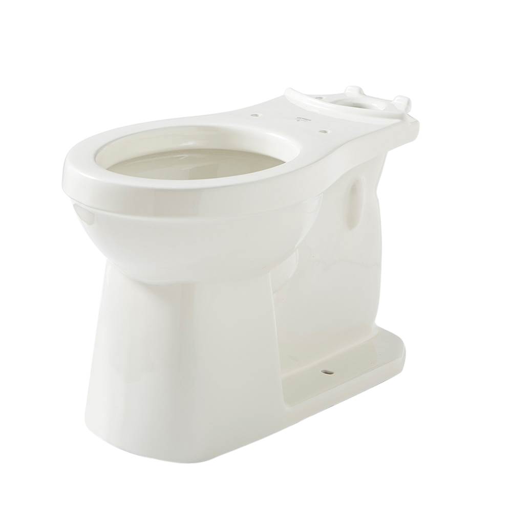 Gerber Plumbing Elite 1.28/1.6gpf Simple CT ADA RF Toilet Bowl Biscuit