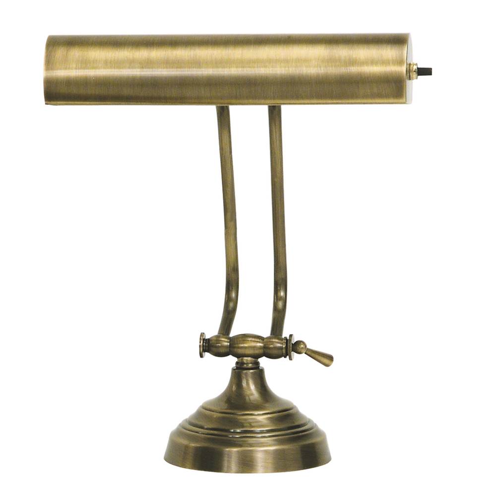 House Of Troy Advent 10'' Antique Brass Piano/Desk Lamp