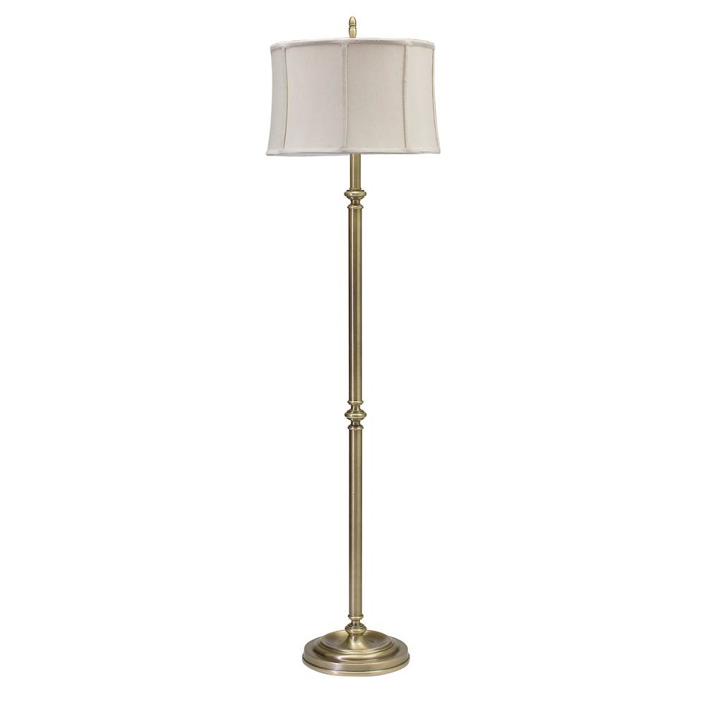 House Of Troy Coach 61'' Antique Brass Floor Lamp