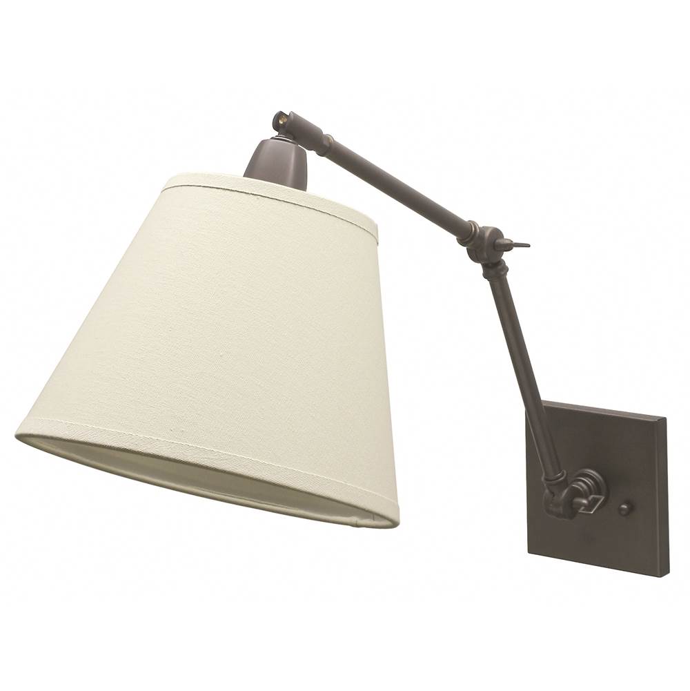 House Of Troy Direct Wire 20'' Oil Rubbed Bronze Library Lamp