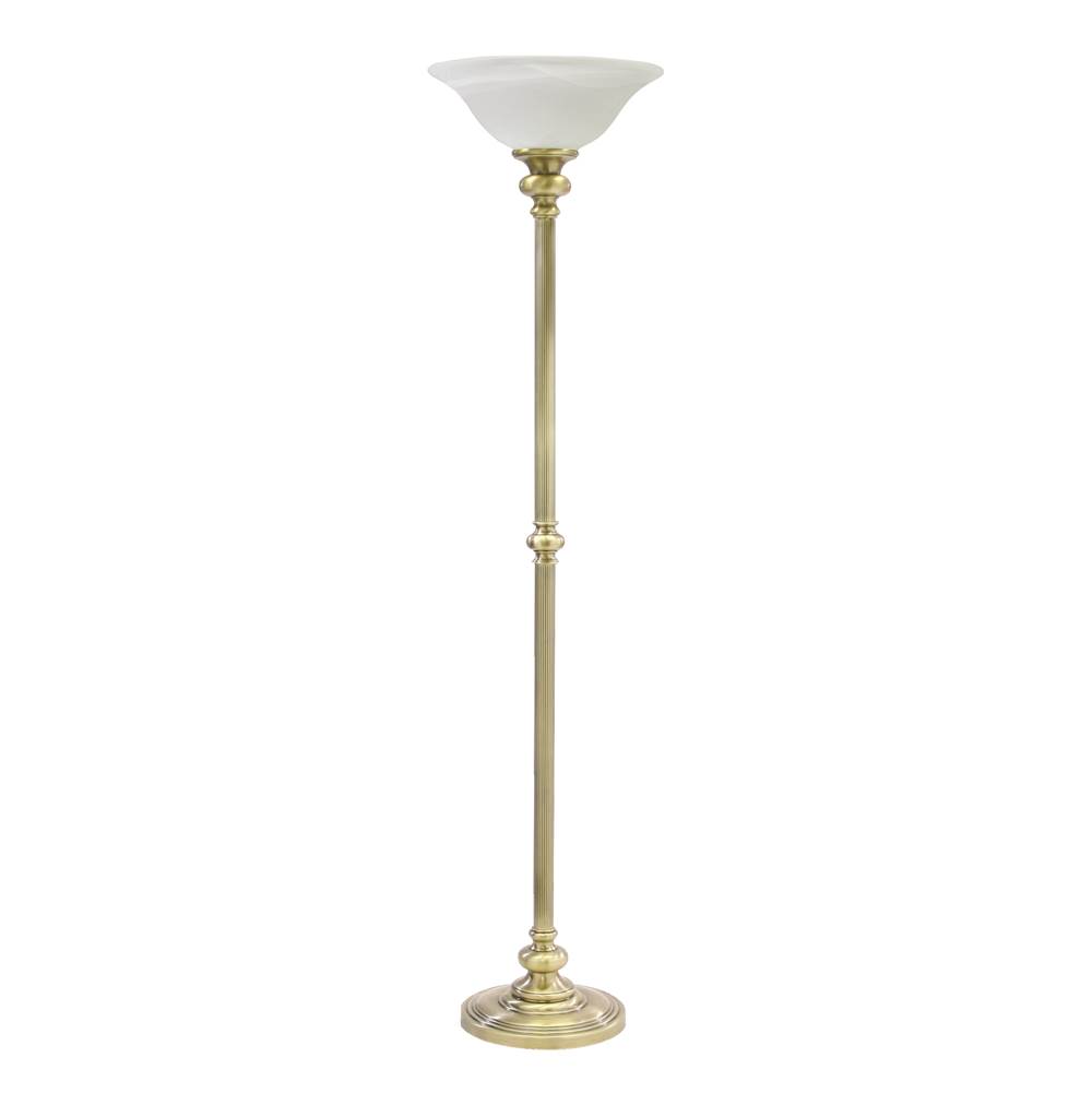 House Of Troy Newport 68.75'' Floor Lamp Antique Brass