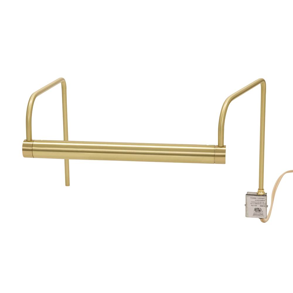 House Of Troy Slim-Line 11'' Satin Brass Picture Light