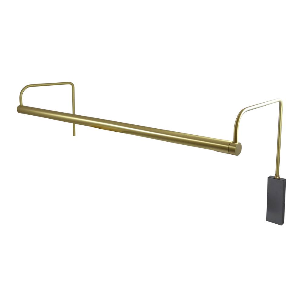 House Of Troy Slim-Line 29'' LED Picture Light in Satin Brass