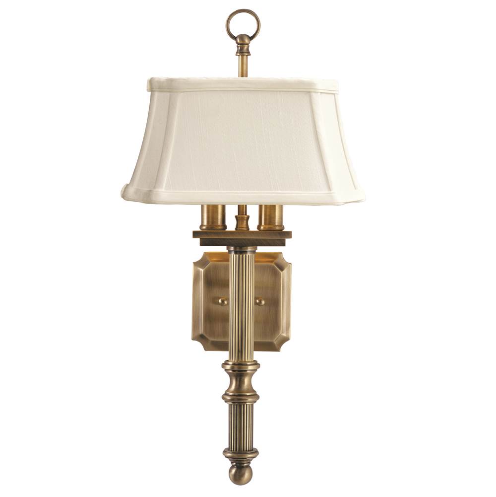House Of Troy Wall Sconce Antique Brass