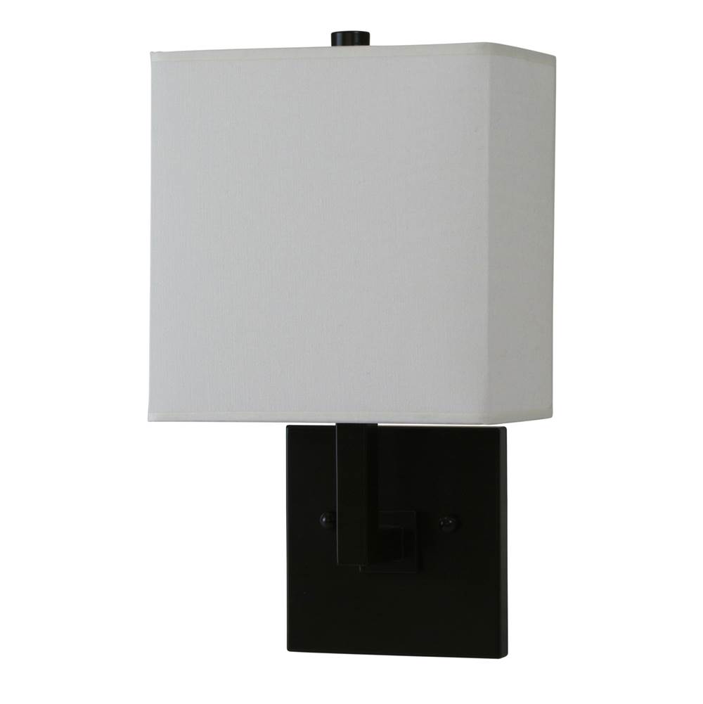 House Of Troy Direct Wire ADA wall sconce in architectural bronze