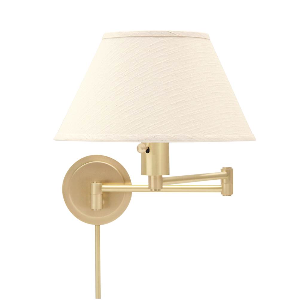 House Of Troy Home/Office Wall Swing Satin Brass
