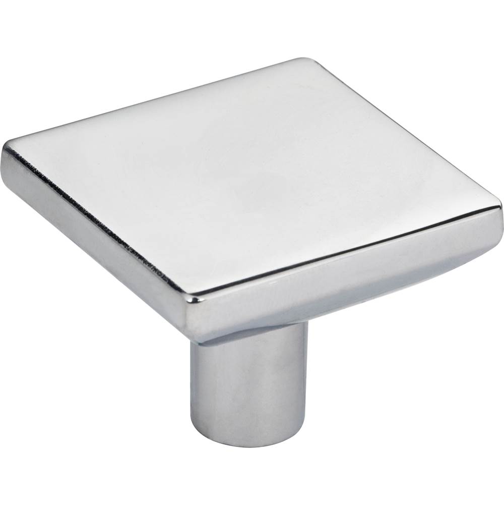 Hardware Resources 1-5/8'' Overall Length Polished Chrome Walker 1 Square Knob