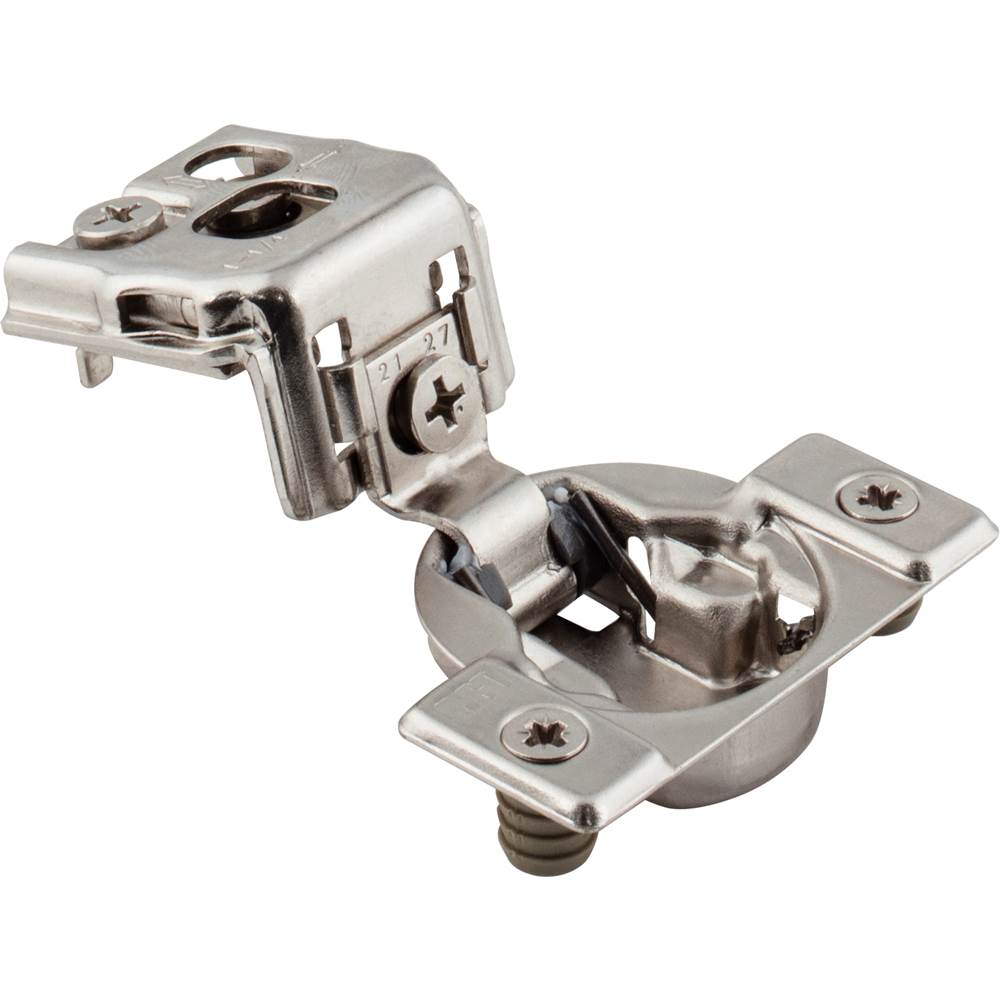 Hardware Resources 105degree 1-1/4'' Overlay DURA-CLOSE Self-close Compact Hinge with Press-in 8 mm Dowels
