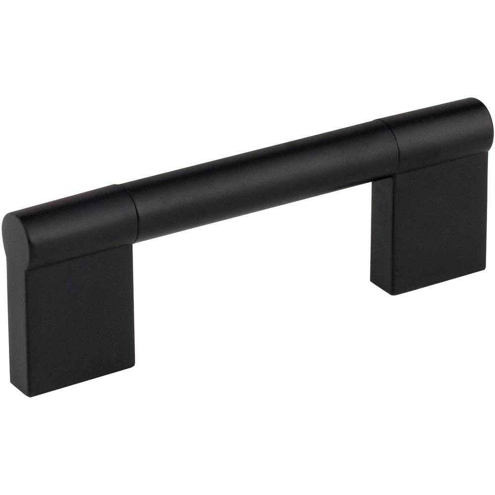 Hardware Resources 96 mm Center-to-Center Matte Black Knox Cabinet Bar Pull