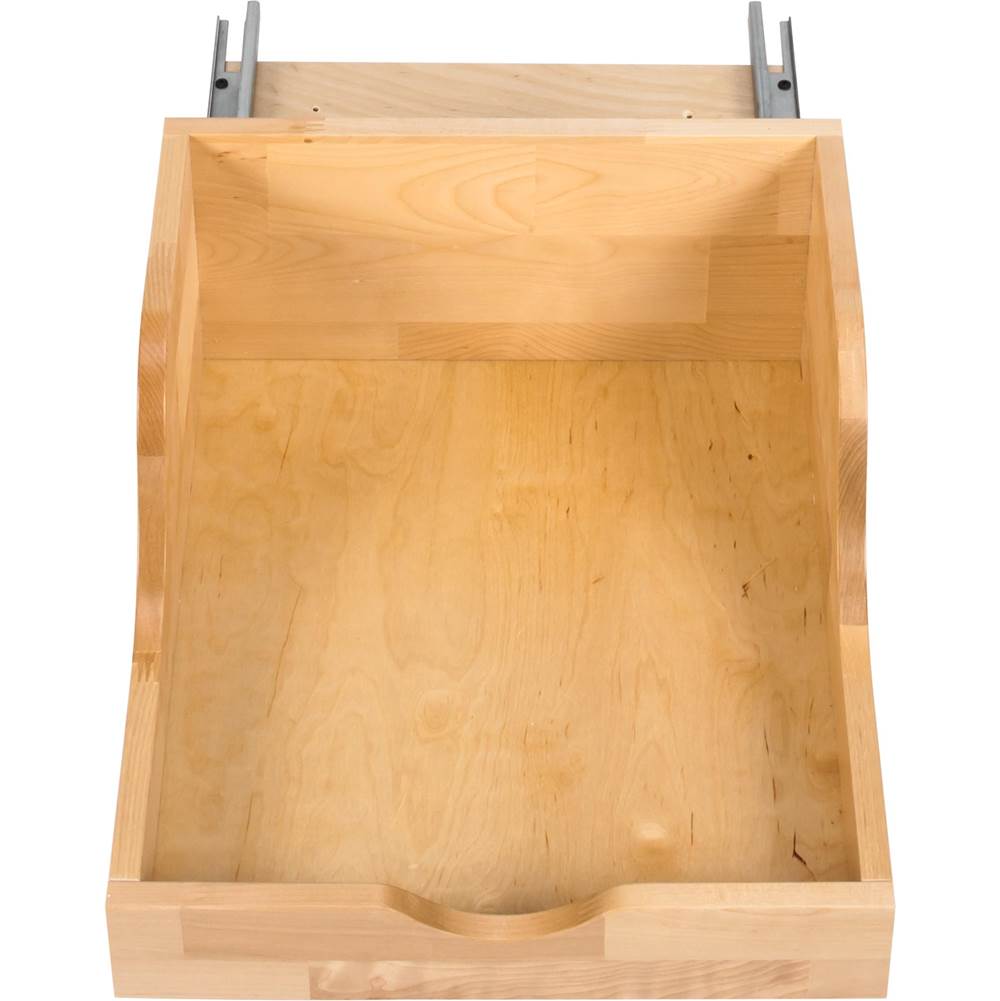 Hardware Resources 18'' Wood High Back Rollout for Vanity Depth
