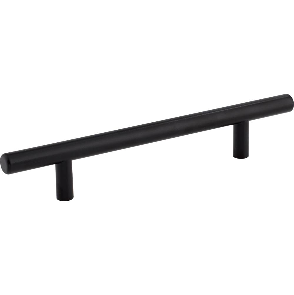 Hardware Resources 128 mm Center-to-Center Hollow Matte Black Stainless Steel Naples Cabinet Bar Pull