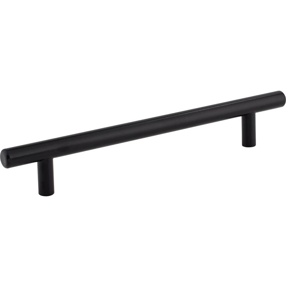 Hardware Resources 160 mm Center-to-Center Hollow Matte Black Stainless Steel Naples Cabinet Bar Pull