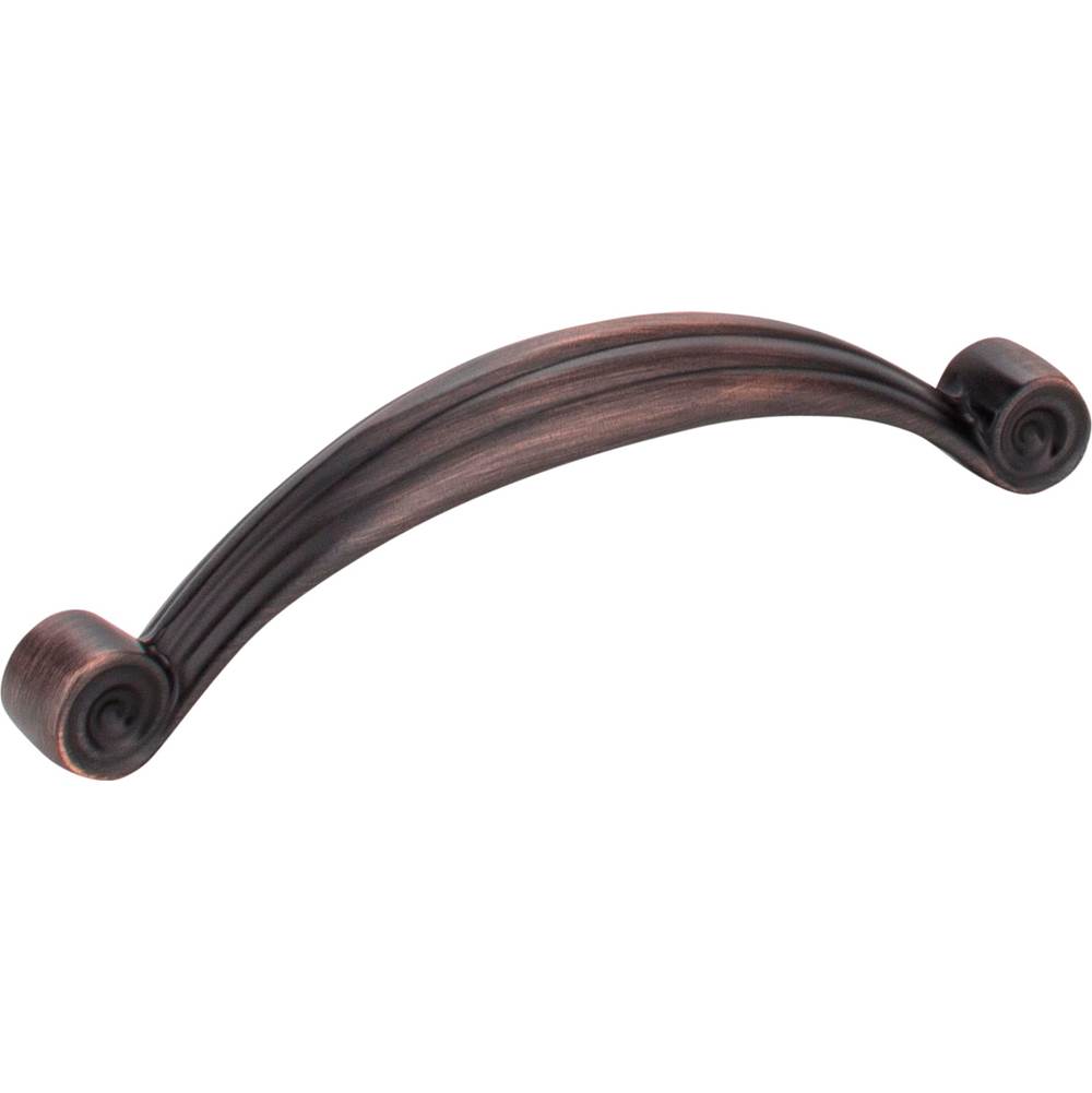 Jeffrey Alexander 96 mm Center-to-Center Brushed Oil Rubbed Bronze Lille Cabinet Pull
