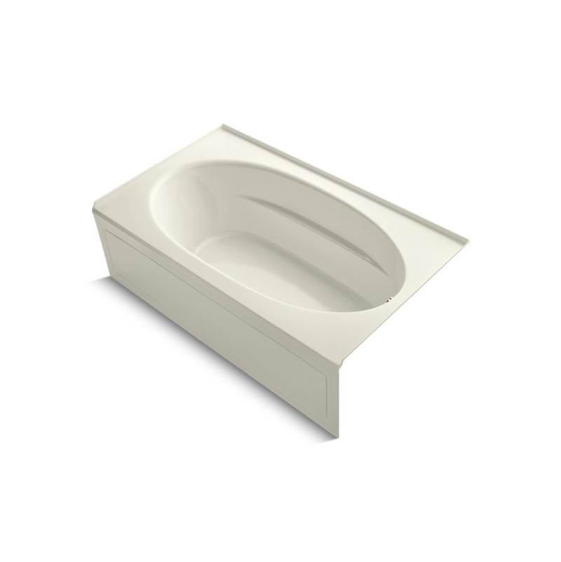 Kohler Windward® 72'' x 42'' alcove bath with integral apron and right-hand drain