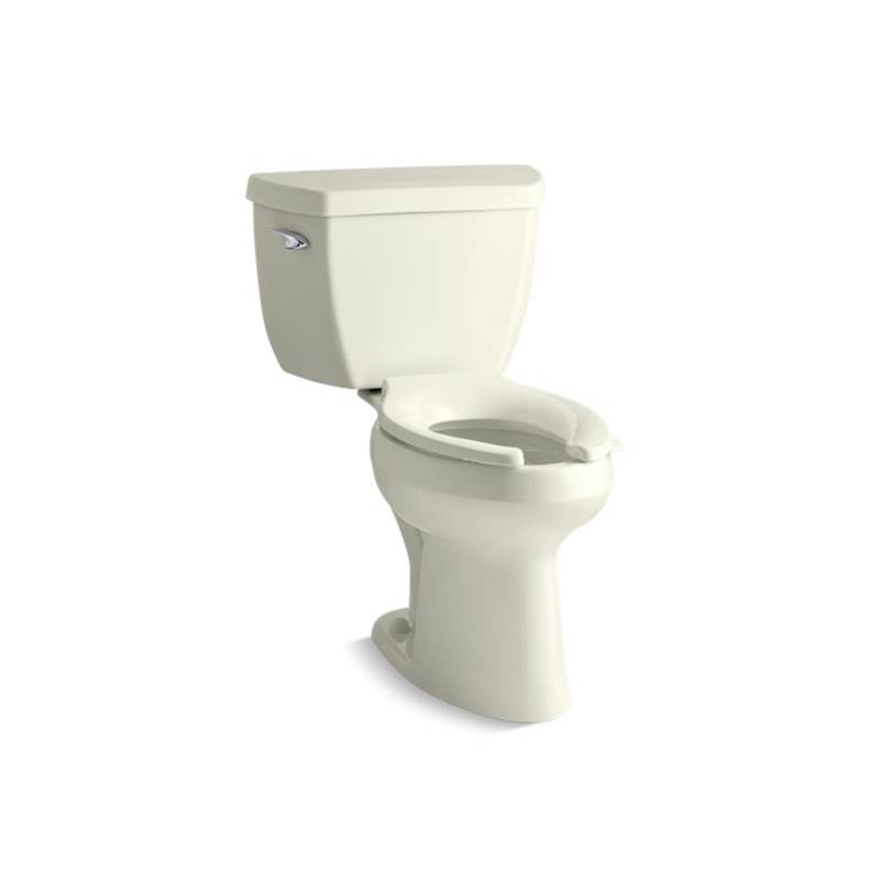 Kohler Highline® Classic Comfort Height® Two-piece elongated chair height toilet with tank cover locks