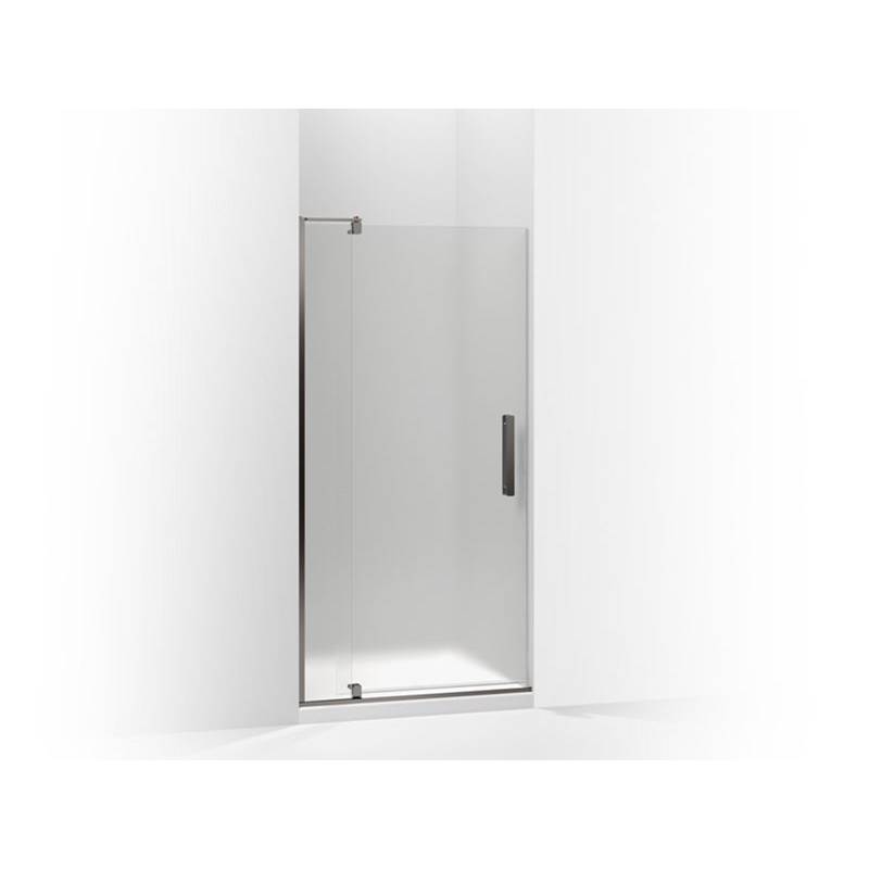 Kohler Revel® Pivot shower door, 70'' H x 27-5/16 - 31-1/8'' W, with 1/4'' thick Frosted glass
