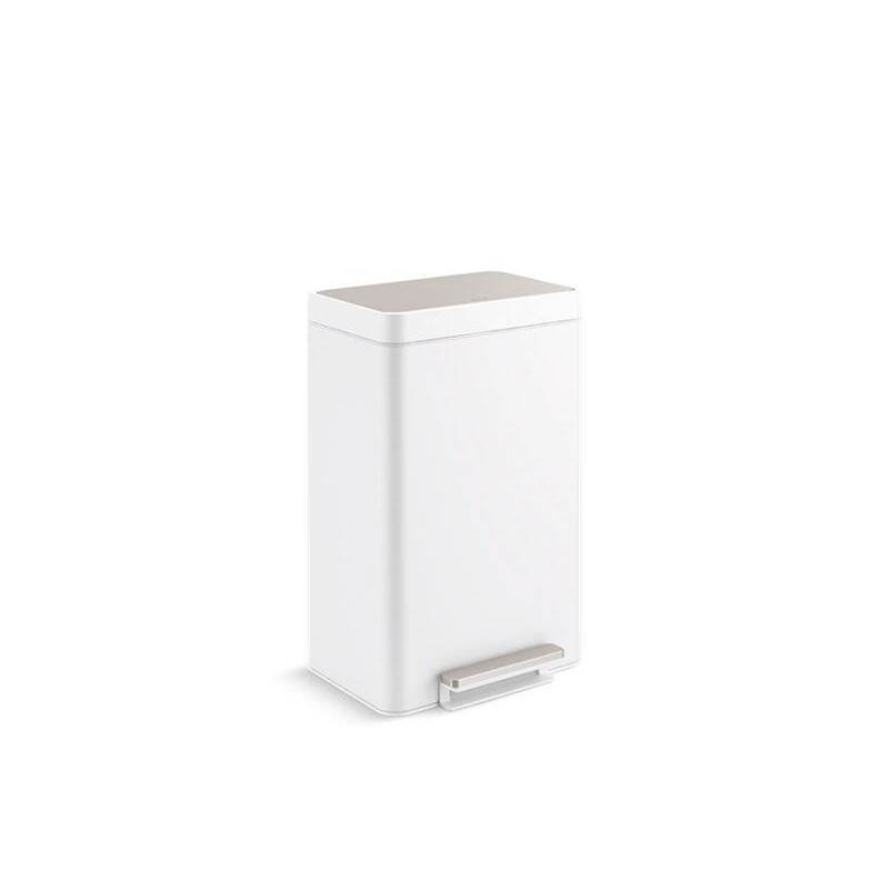 Kohler Dual-compartment step trash can