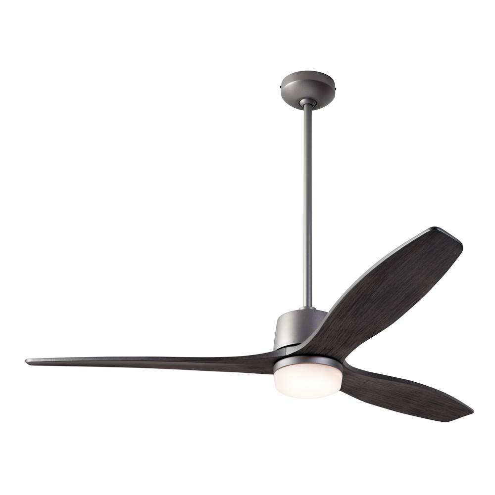 Modern Fan Company Arbor DC Fan; Graphite Finish; 54'' Ebony Blades; 17W LED; Remote Control