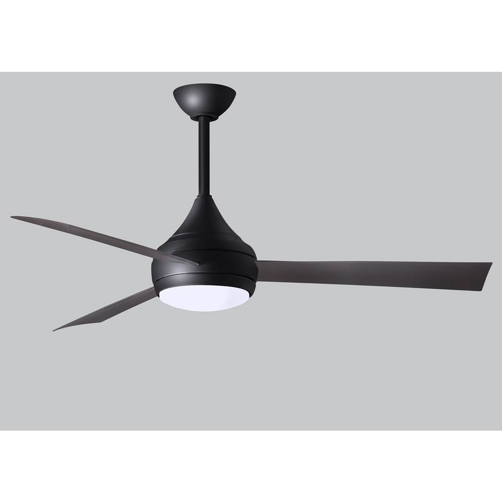 Matthews Fan Company Donaire wet location 3-Blade paddle fan constructed of 316 Marine Grade Stainless Steel