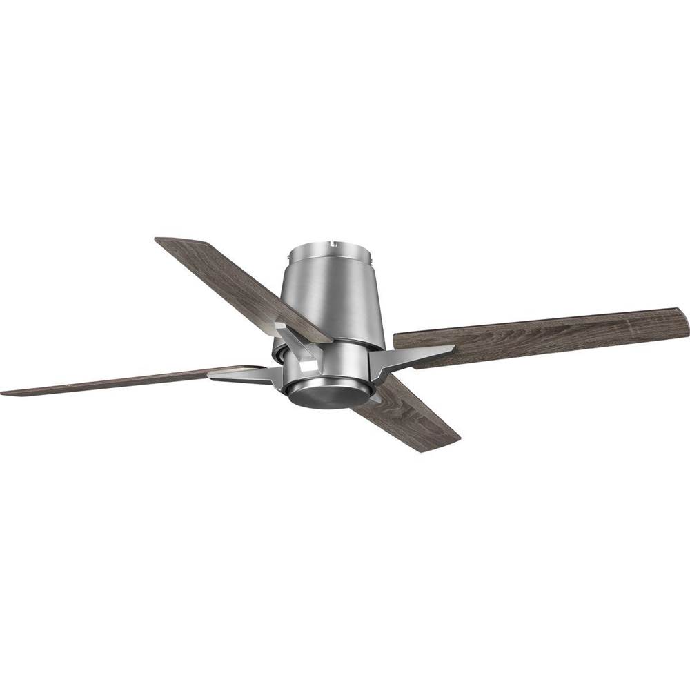 Progress Lighting Lindale Collection 52'' Four-Blade Antique Nickel Ceiling Fan