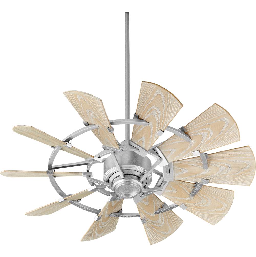 Quorum Windmill 44'' Damp Fan -Gv