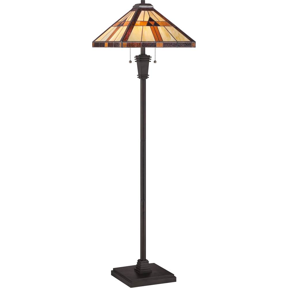 Quoizel Floor Lamp Tiffany 17''Sq