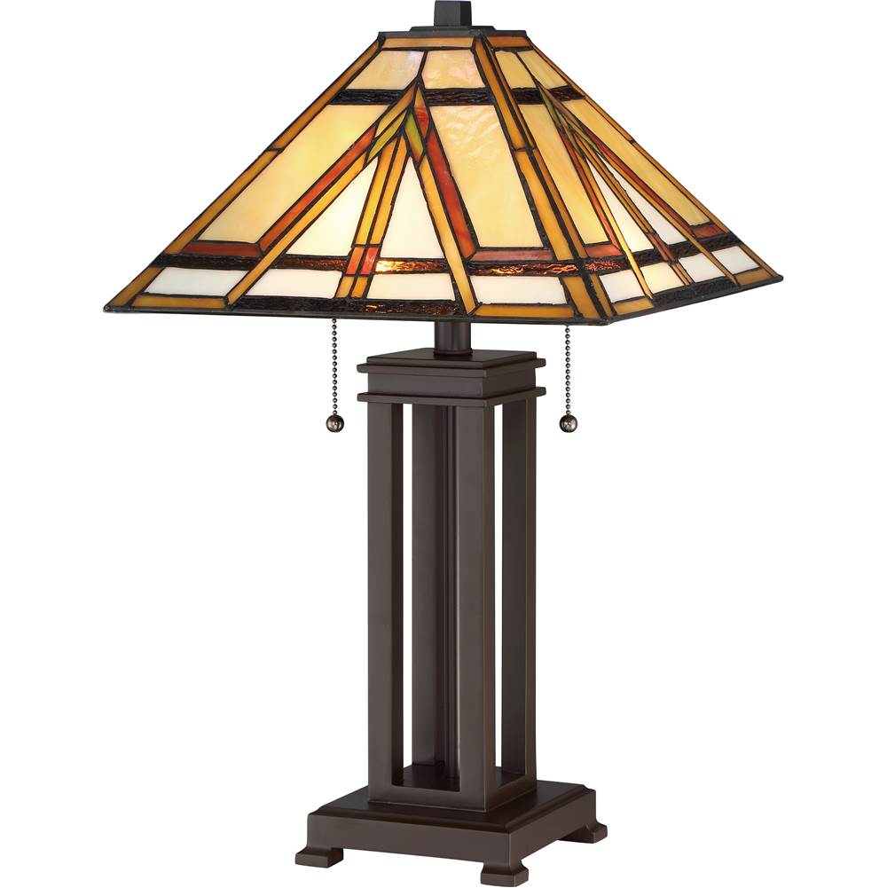 Quoizel Table Lamp Tiffany Russet