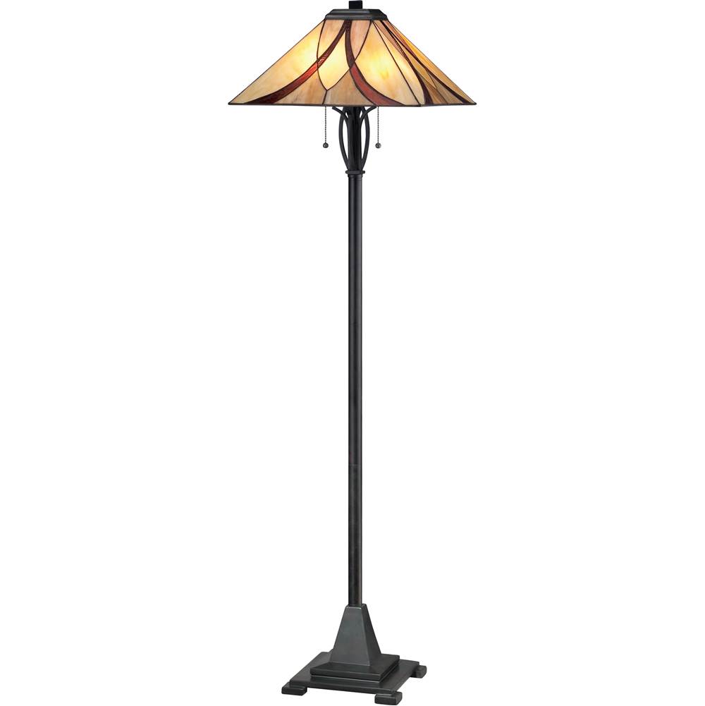 Quoizel Floor Lamp 2Lt Valiant Bronze