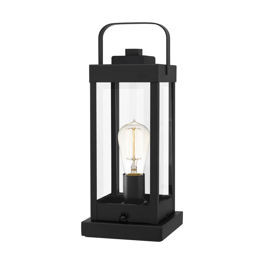 Quoizel Outdoor table lamp 1 light earth black